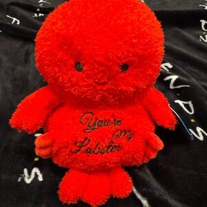 Red Stuffed Lobster Toy